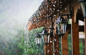 chuva casa