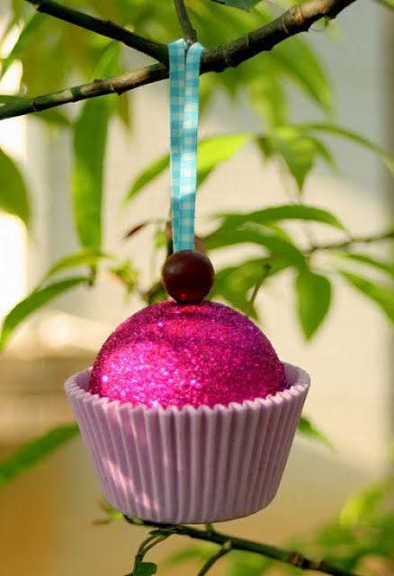 Cupcake de natal. (Foto: Divulgação)